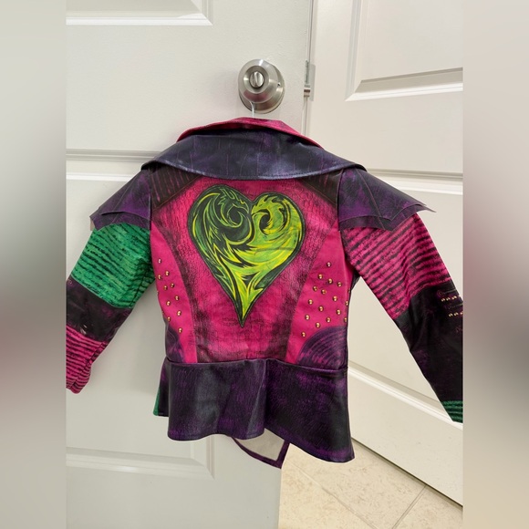 Disney Descendants Mal Kids Costume - Picture 3 of 8